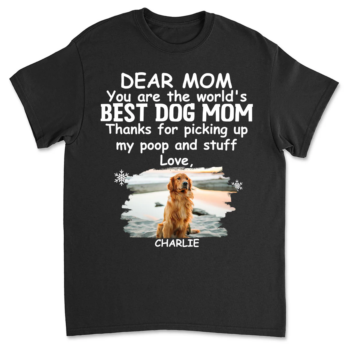 Picking Up Our Stuff Photo - Personalized Custom Unisex T-shirt