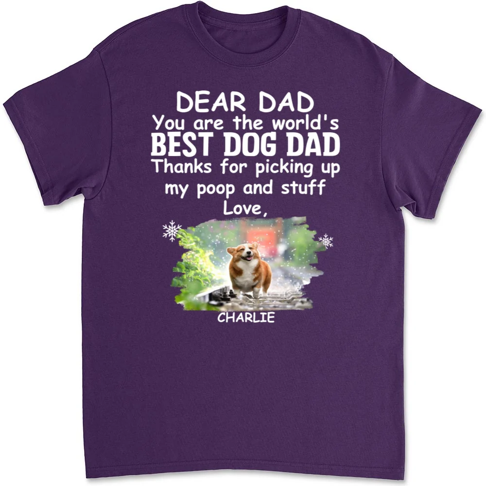 Picking Up Our Stuff Photo - Personalized Custom Unisex T-shirt - Image 9