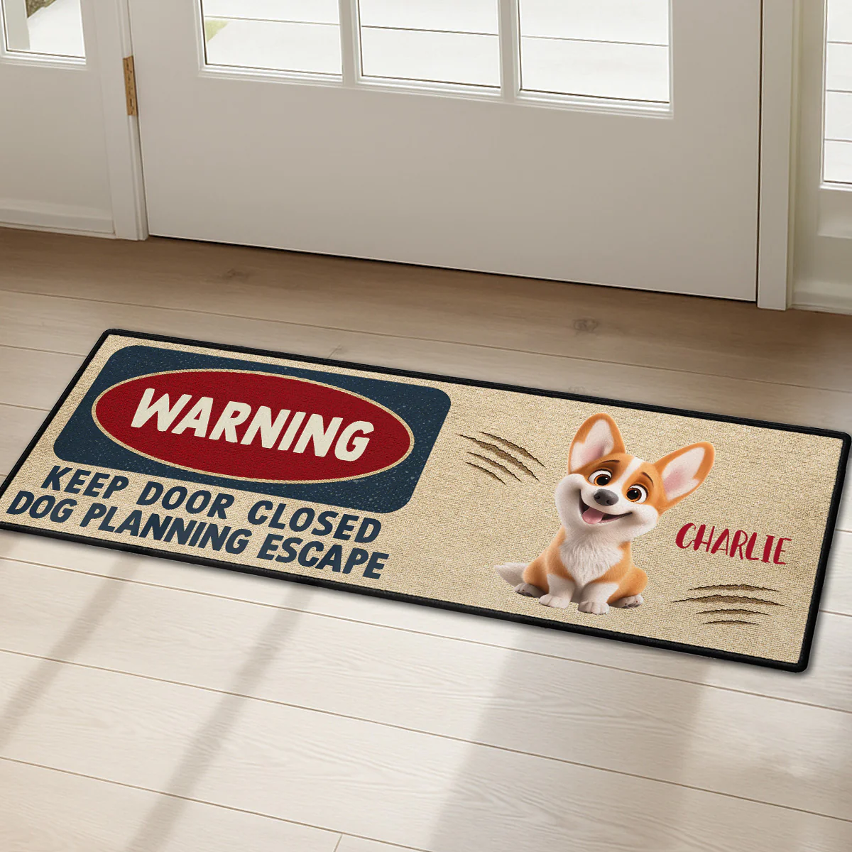 Property Is Protected By - Personalized Custom Runner Rug