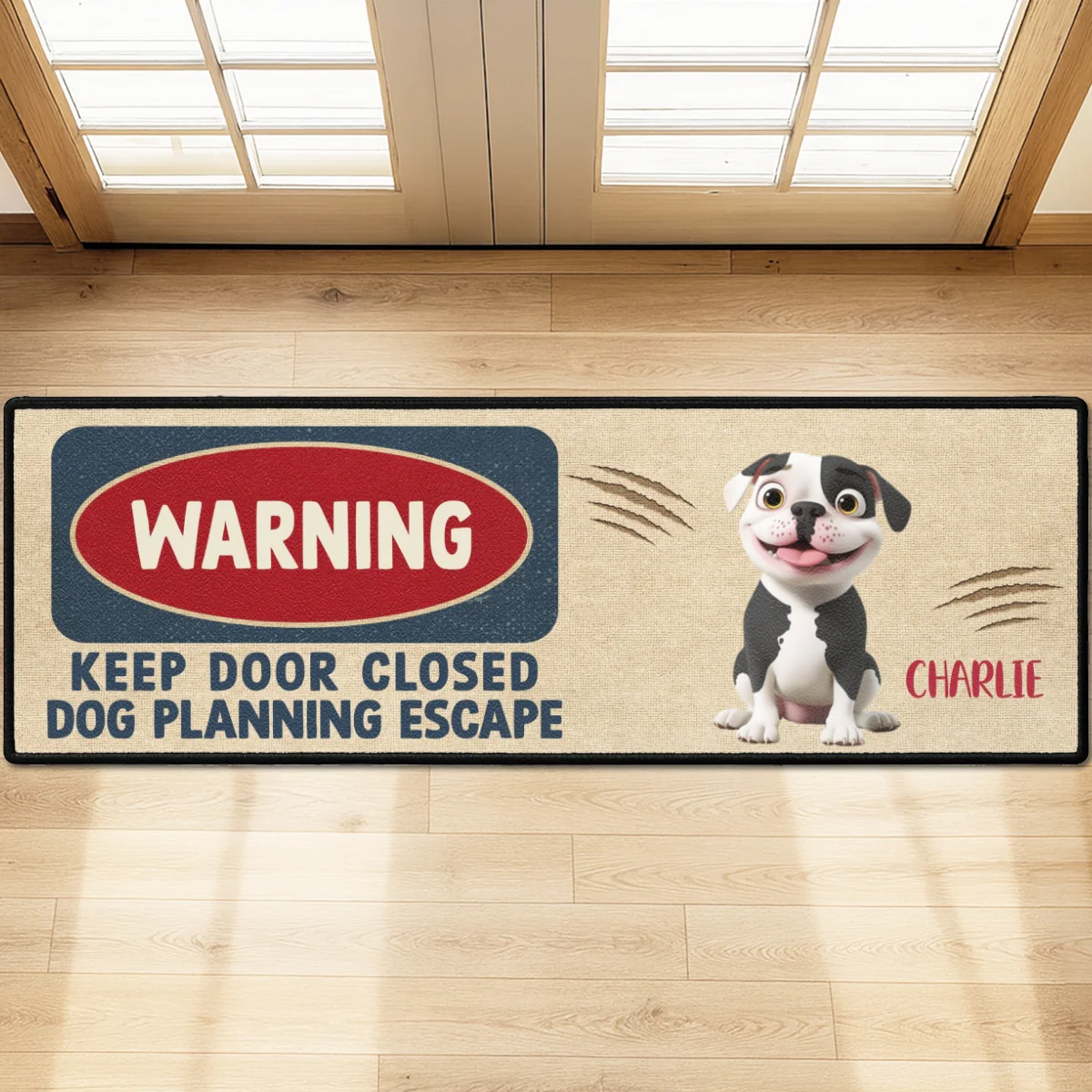 Property Is Protected By - Personalized Custom Runner Rug - Image 5