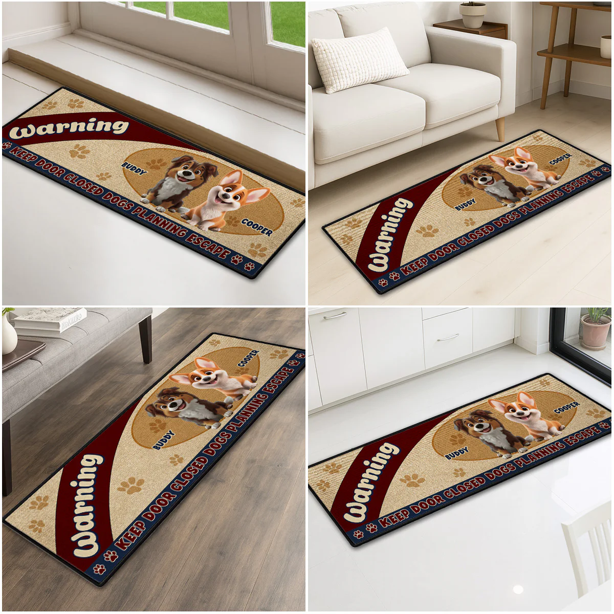 Property Is Secured By - Personalized Custom Runner Rug - Image 2