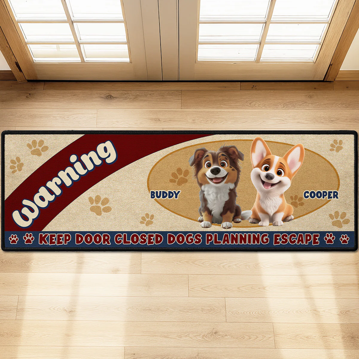 Property Is Secured By - Personalized Custom Runner Rug - Image 4