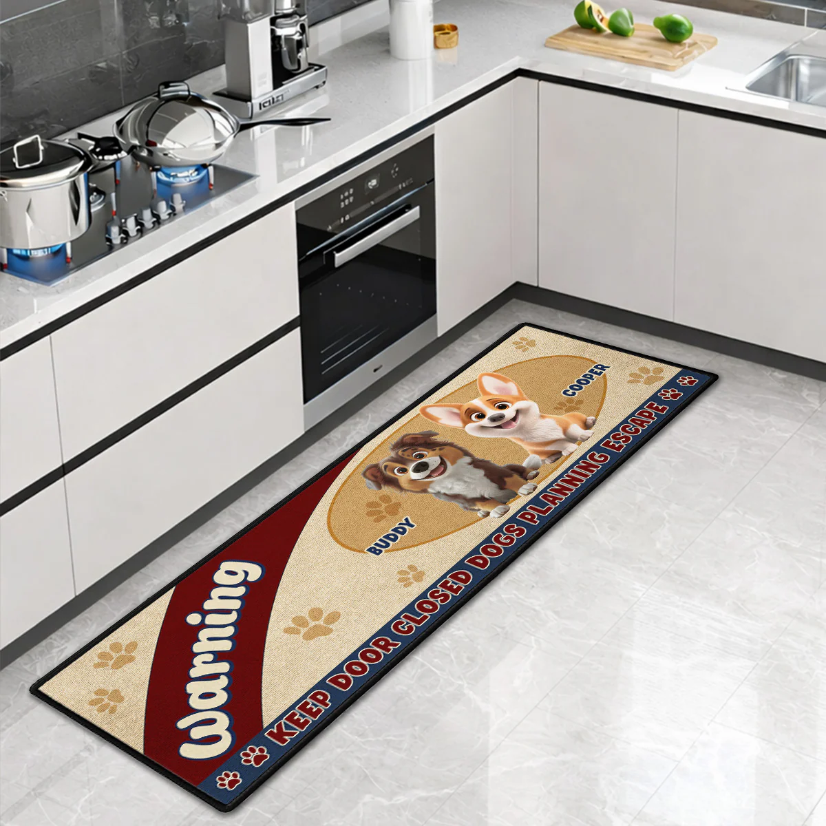 Property Is Secured By - Personalized Custom Runner Rug - Image 7