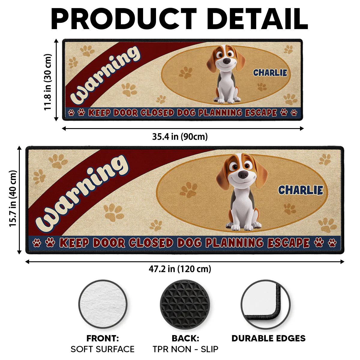 Property Is Secured By - Personalized Custom Runner Rug - Image 8