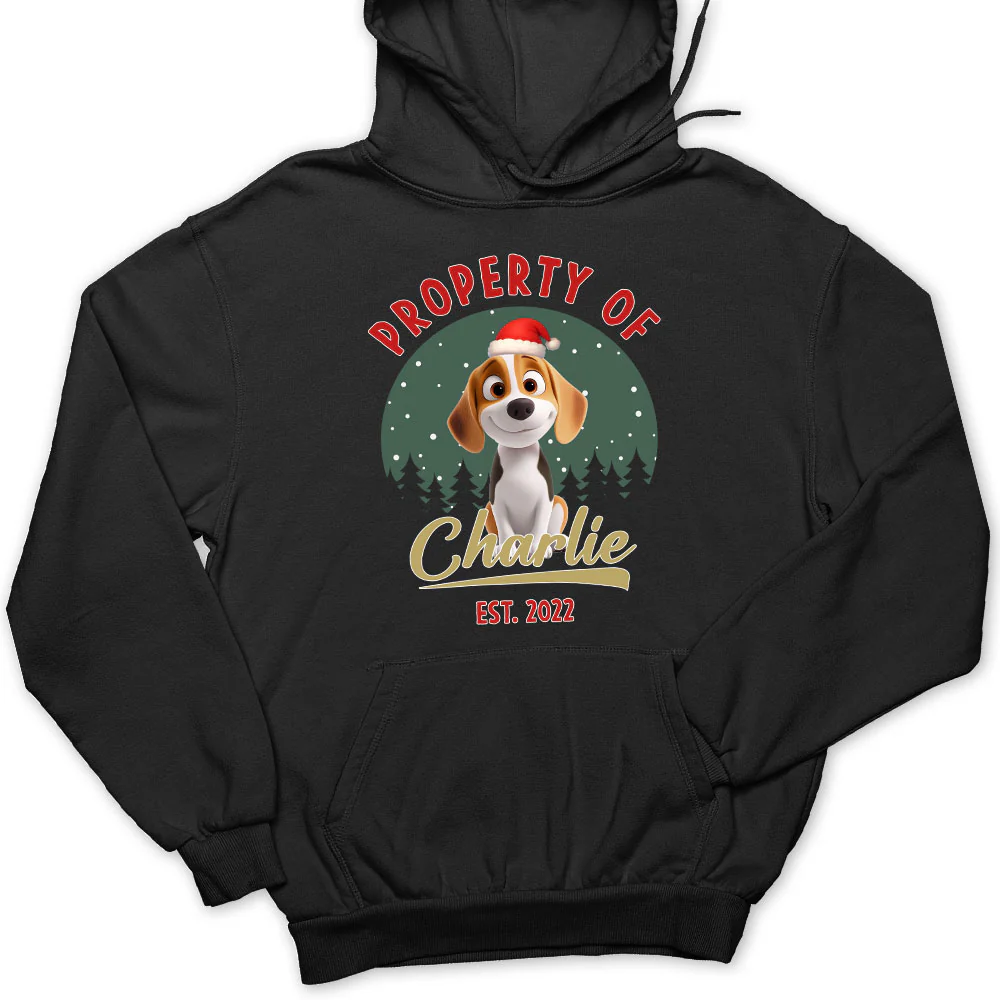 Property Of Funny Dogs - Personalized Custom Hoodie