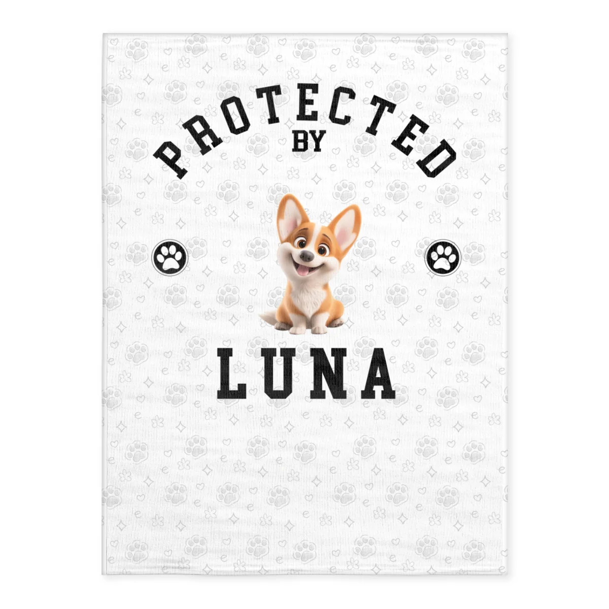 Protected Always By Love - Personalized Custom Fleece Blanket - Image 6