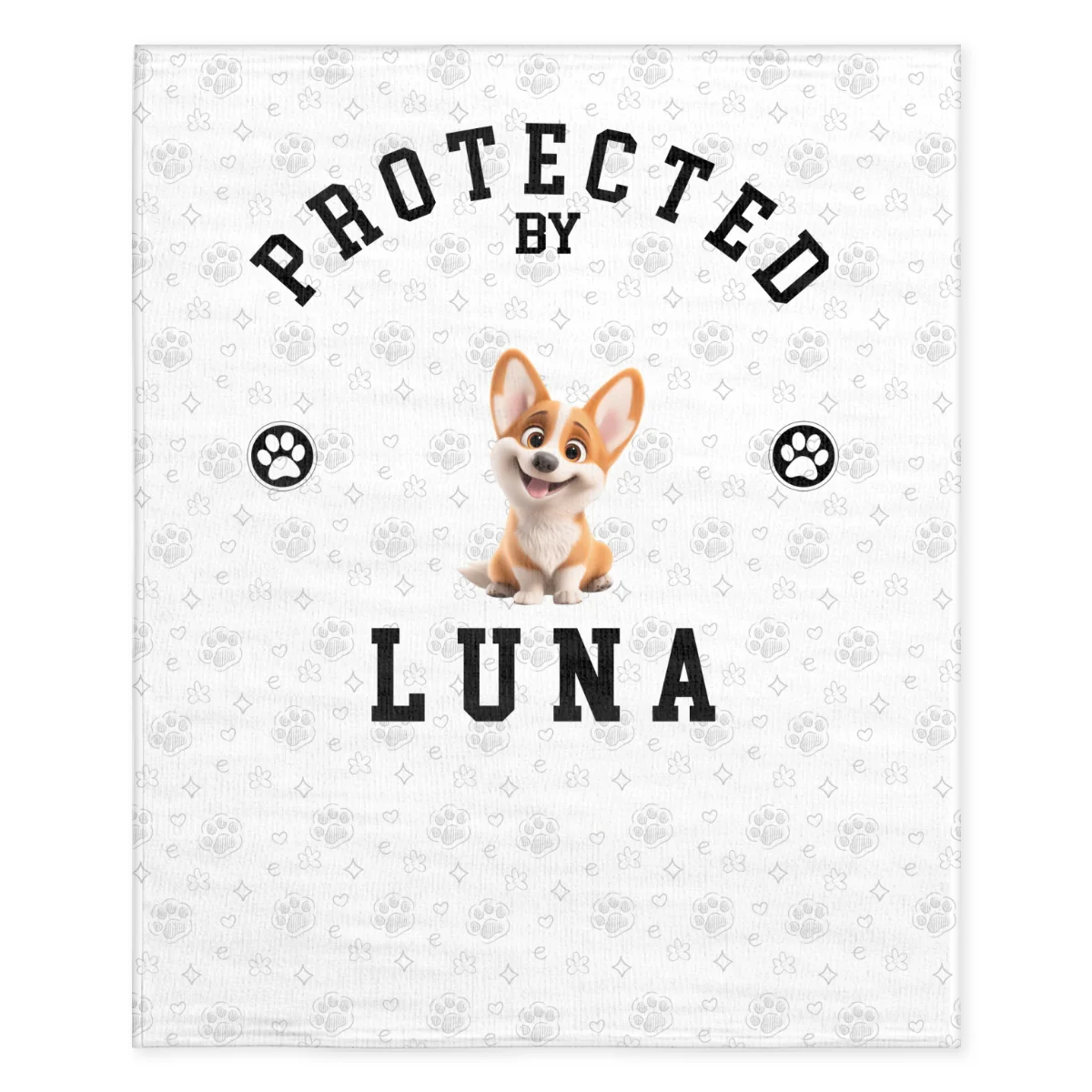 Protected Always By Love - Personalized Custom Fleece Blanket - Image 7