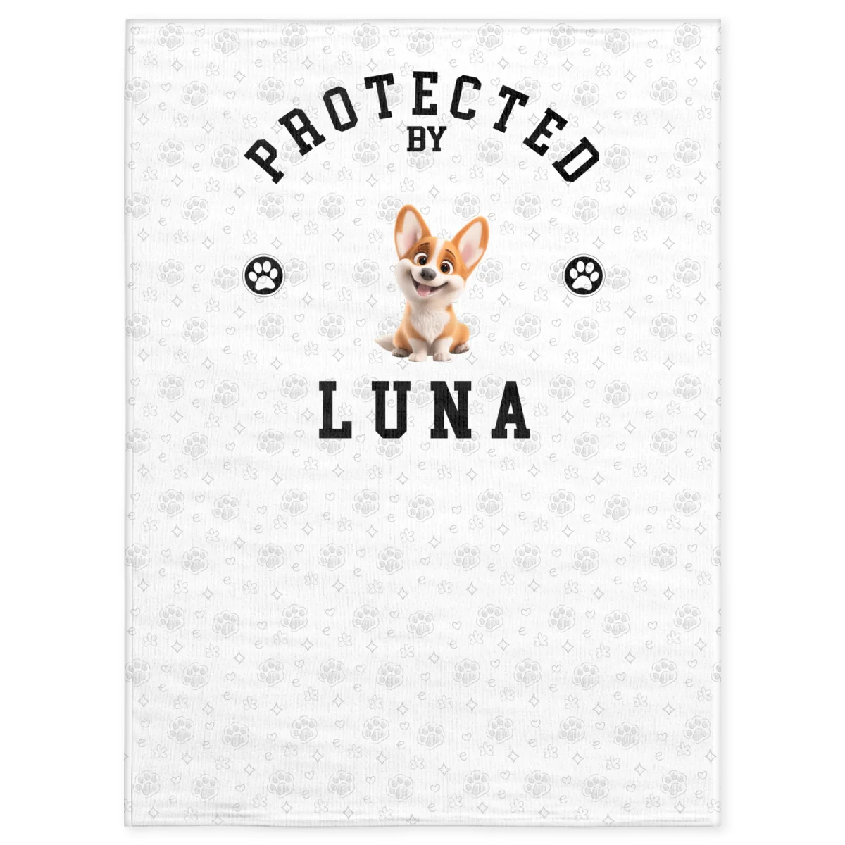 Protected Always By Love - Personalized Custom Fleece Blanket - Image 8