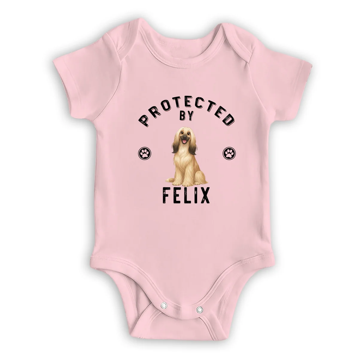 Protected By Storybook Pet - Personalized Custom Baby Onesie - Image 9