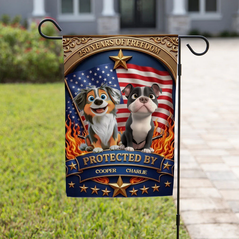 Proud Of Freedom - Personalized Custom Flag - Image 4
