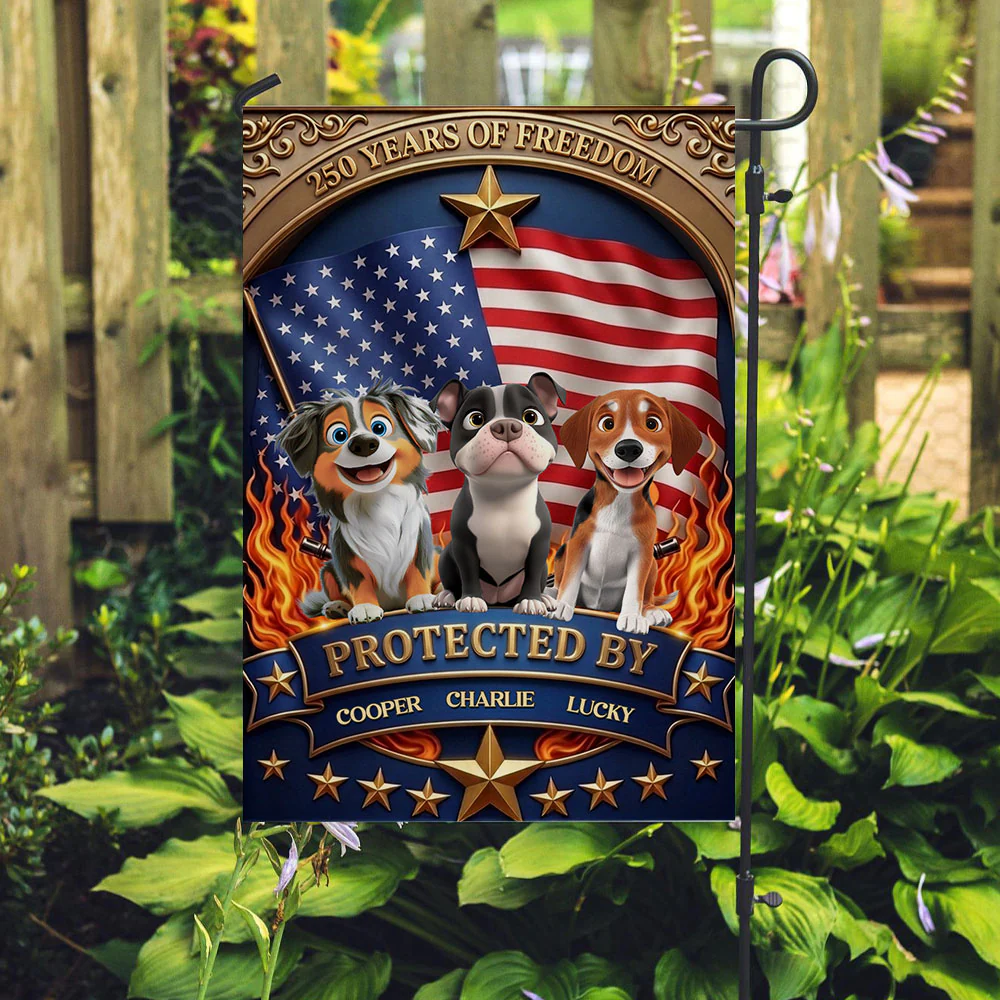 Proud Of Freedom - Personalized Custom Flag - Image 5
