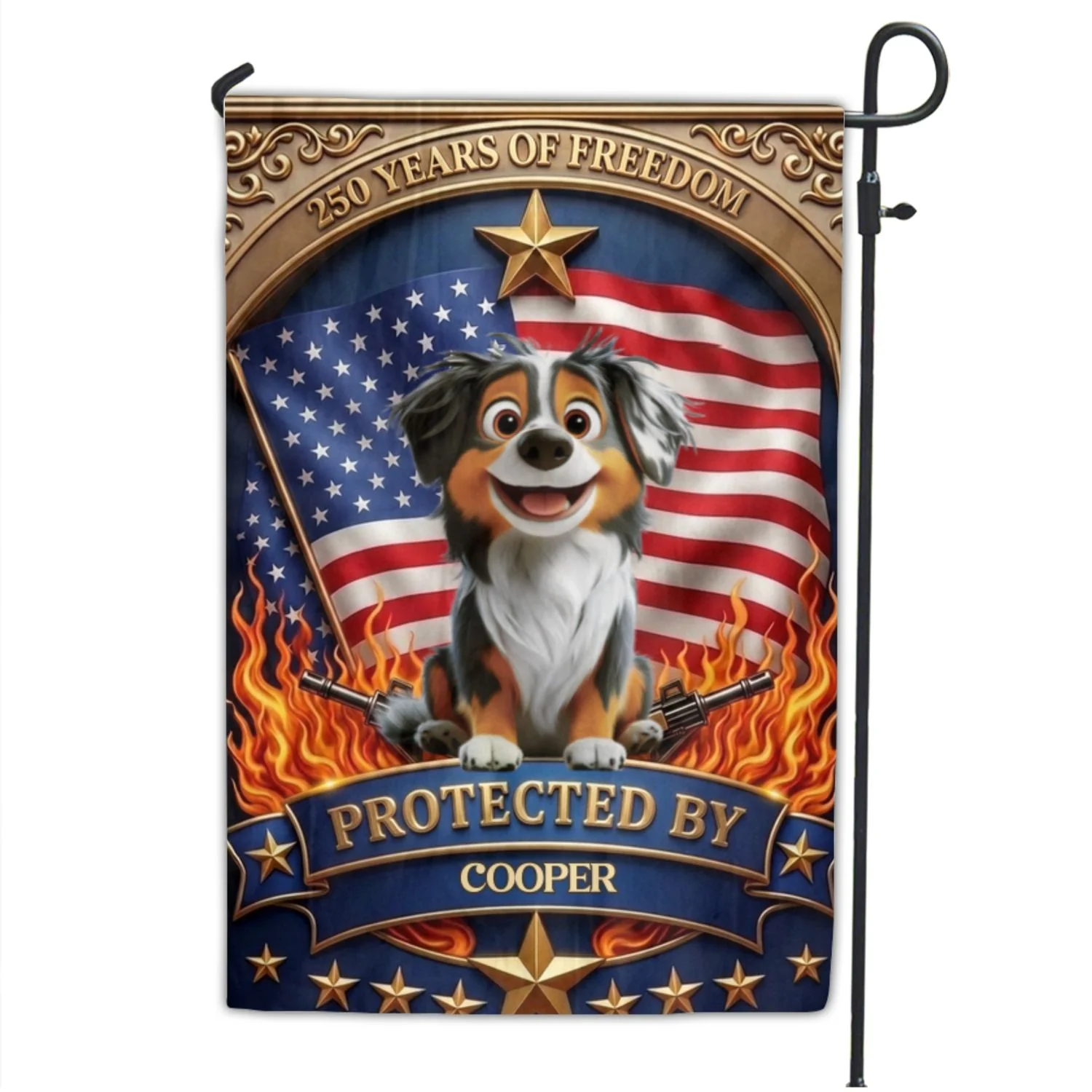 Proud Of Freedom - Personalized Custom Flag - Image 6