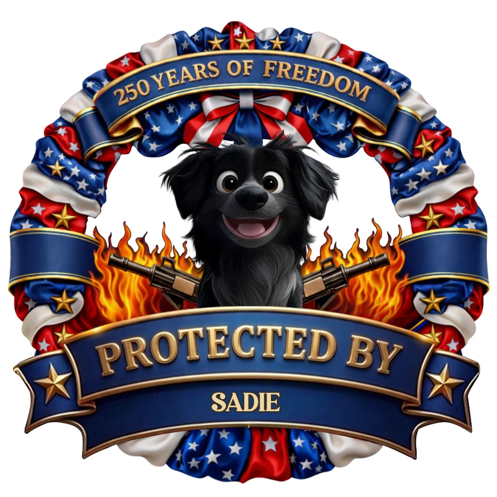 Proud Of Freedom - Personalized Custom Wood Sign - Image 6
