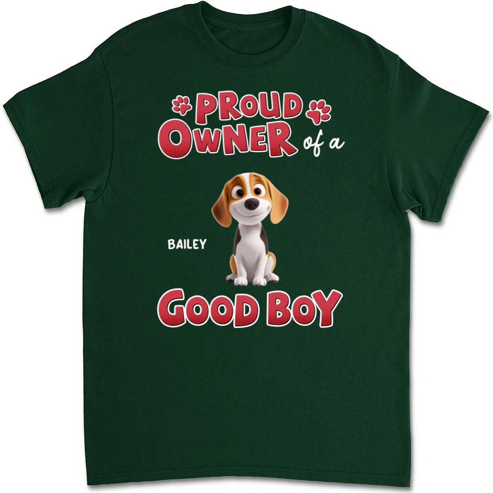 Proud Owner Of A Good Baby - Personalized Custom Unisex T-Shirt - Image 7
