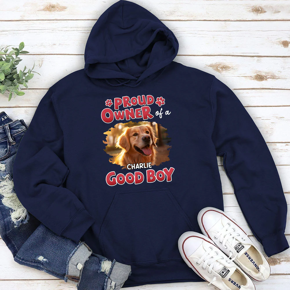 Proud Owner Of A Good Baby Photo - Personalized Custom Hoodie - Image 2