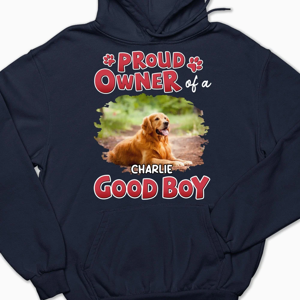 Proud Owner Of A Good Baby Photo - Personalized Custom Hoodie - Image 3