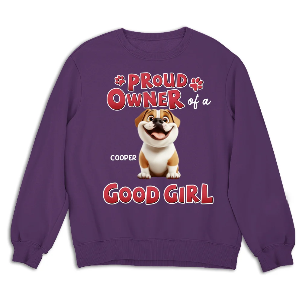 Proud Owner Of Good Babies - Personalized Custom Sweatshirt - Image 8