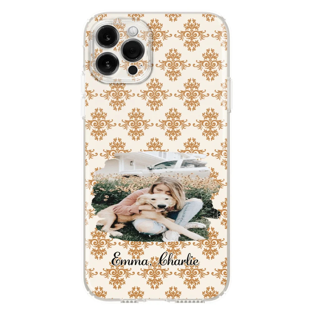 Pumskin Girl And Her Pet Photo - Personalized Custom Phone Case - Image 14