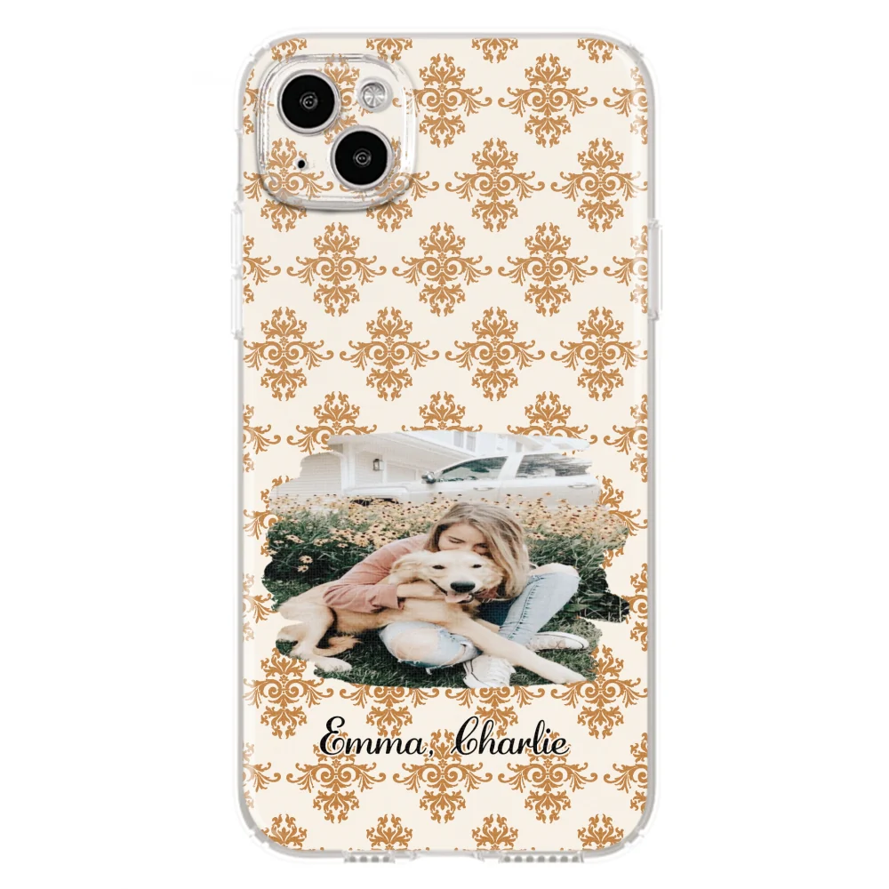 Pumskin Girl And Her Pet Photo - Personalized Custom Phone Case - Image 15