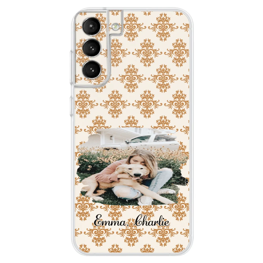 Pumskin Girl And Her Pet Photo - Personalized Custom Phone Case - Image 29
