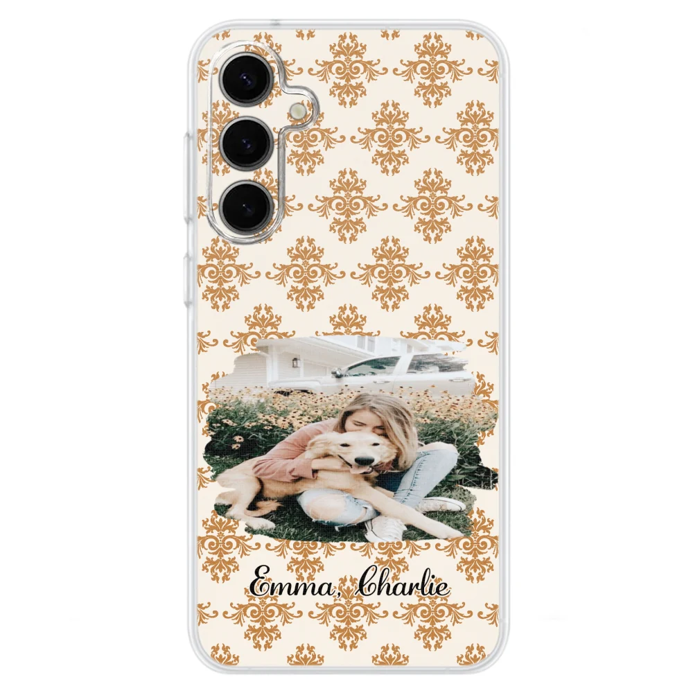 Pumskin Girl And Her Pet Photo - Personalized Custom Phone Case - Image 31