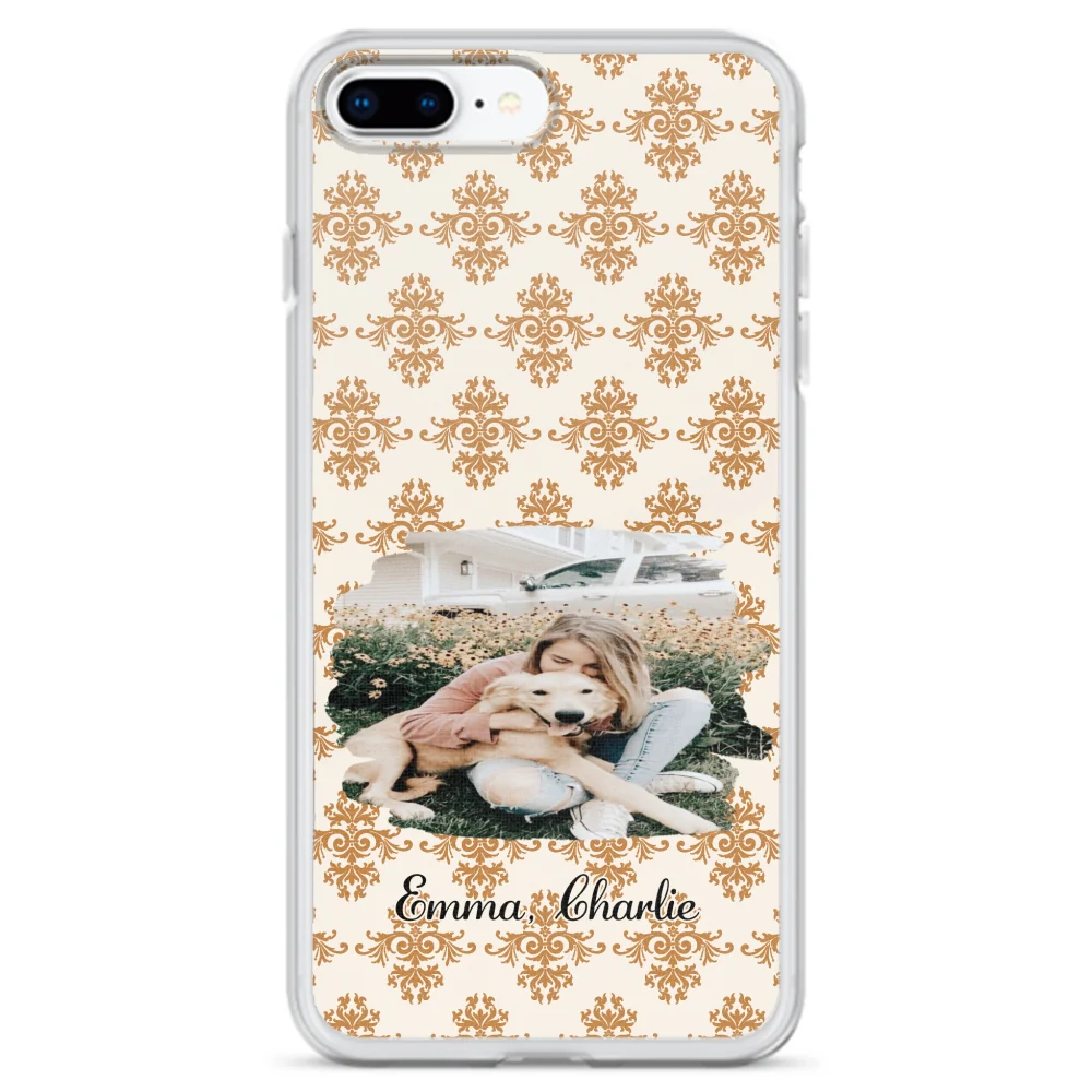 Pumskin Girl And Her Pet Photo - Personalized Custom Phone Case - Image 8