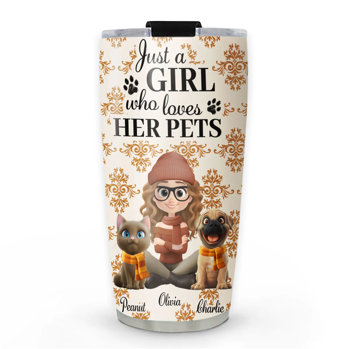 Pumskin Pet Autumn - Personalized Custom Tumbler