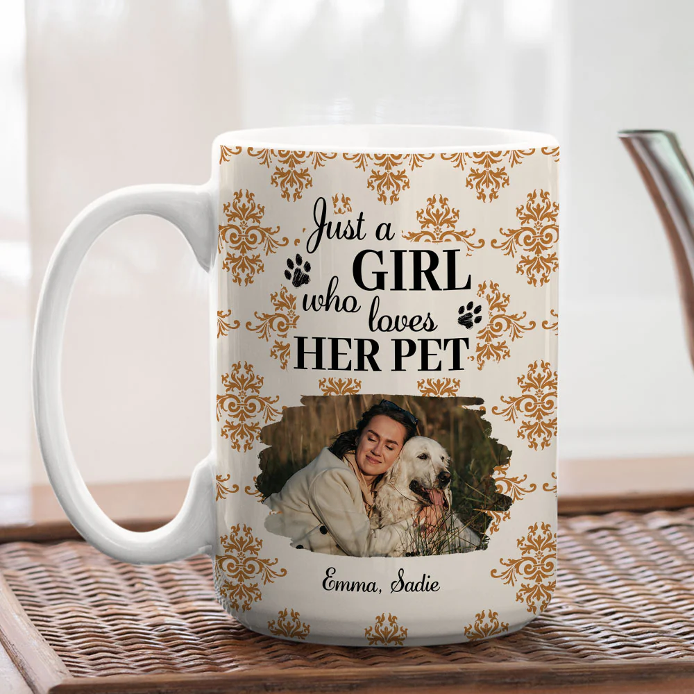 Pumskin Pet Autumn Photo - Personalized Custom Coffee Mug - Image 5