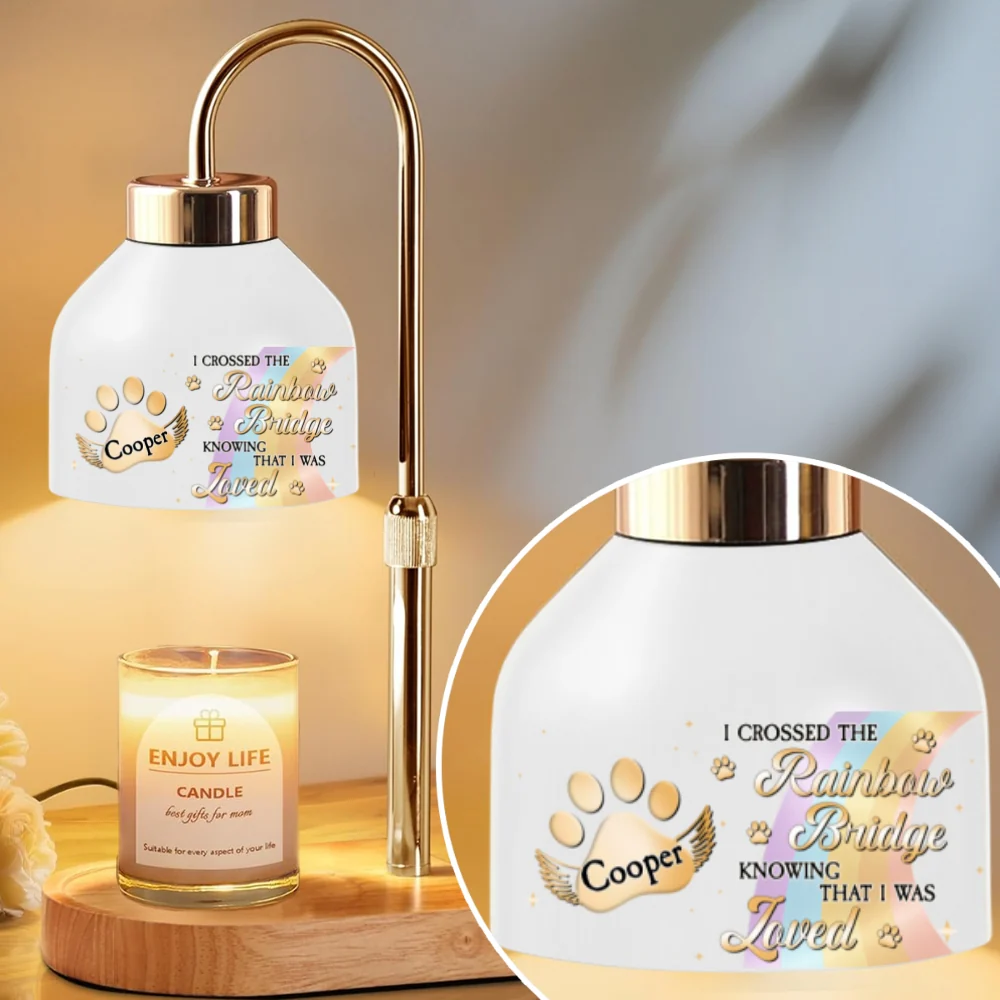 Rainbow Bridge - Personalized Custom Candle Warmer Lamp - Image 7