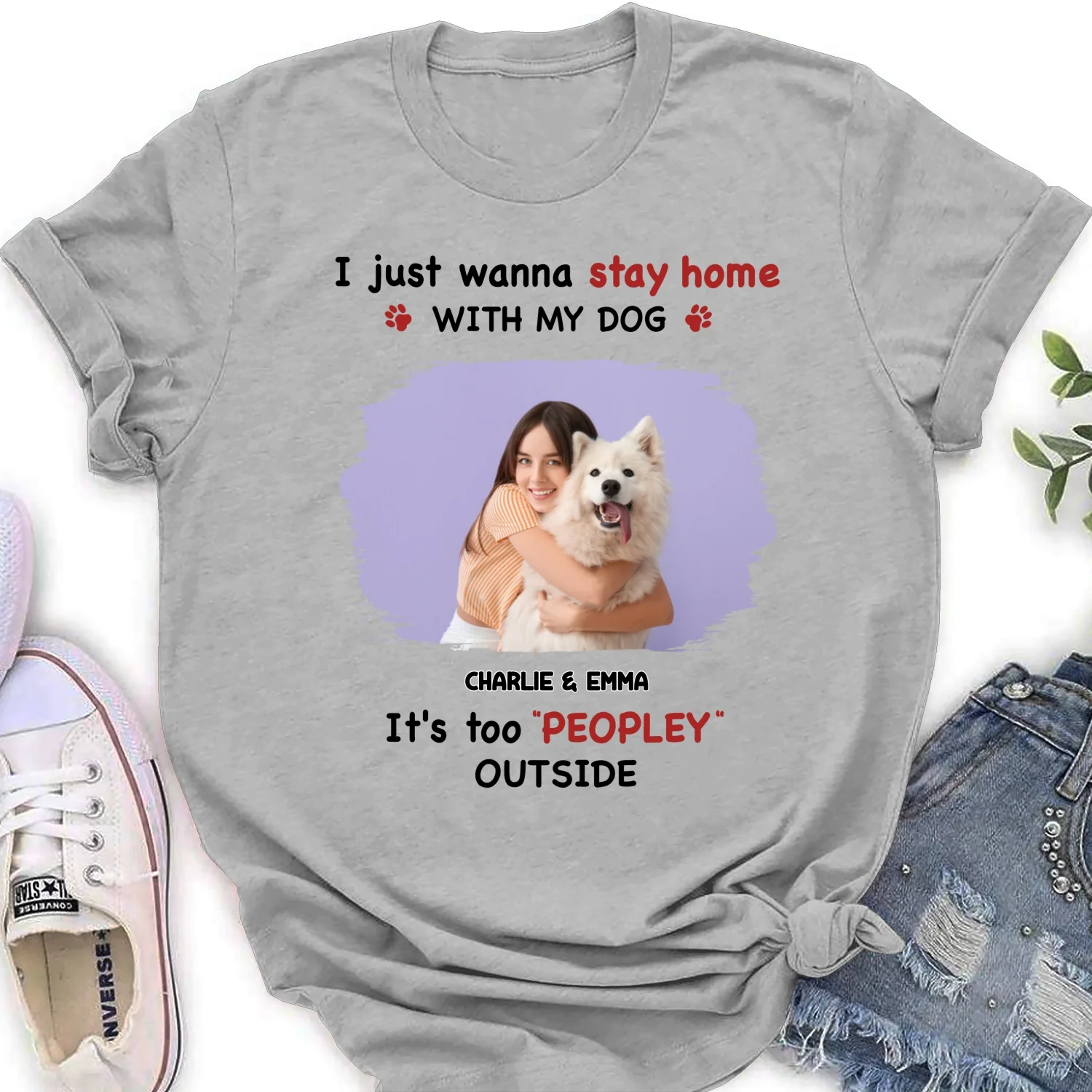 Rather Be In Bed Photo - Personalized Custom Women's T-shirt - Image 4