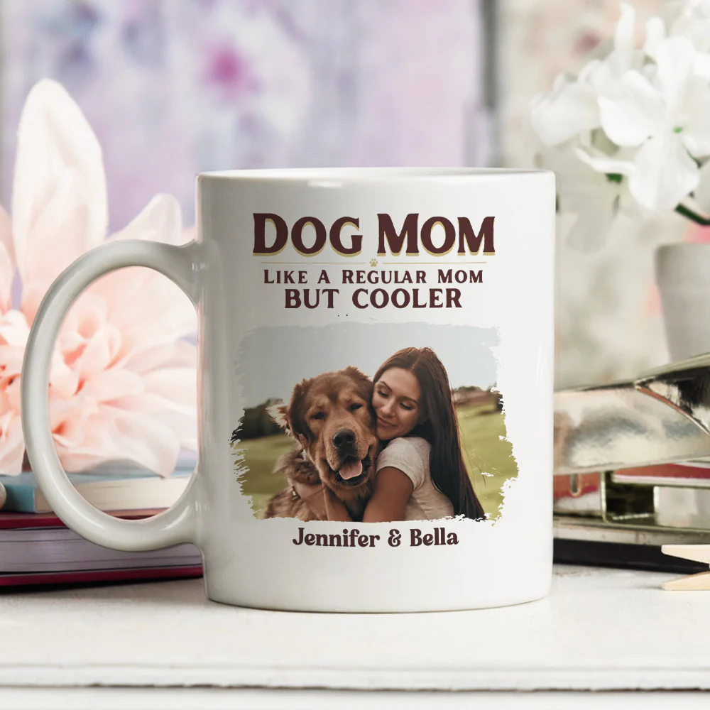 Regular But Cooler Photo - Personalized Custom Coffee Mug - Image 3