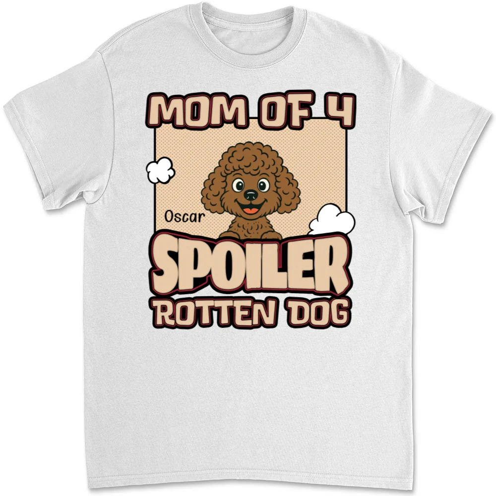 Retro Parents And Dog - Personalized Custom Unisex T-shirt - Image 6