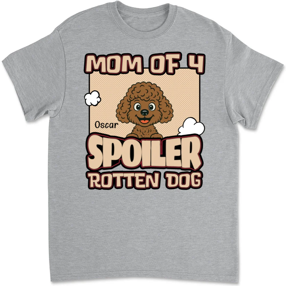 Retro Parents And Dog - Personalized Custom Unisex T-shirt - Image 7