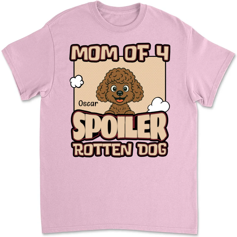 Retro Parents And Dog - Personalized Custom Unisex T-shirt - Image 9