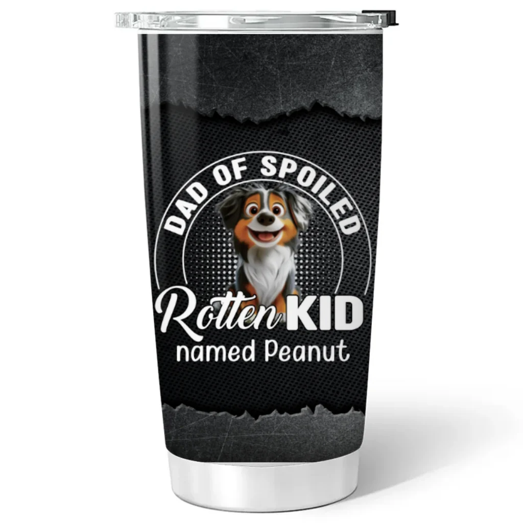 Rotten Pet Cartoon - Personalized Custom Tumbler - Image 5