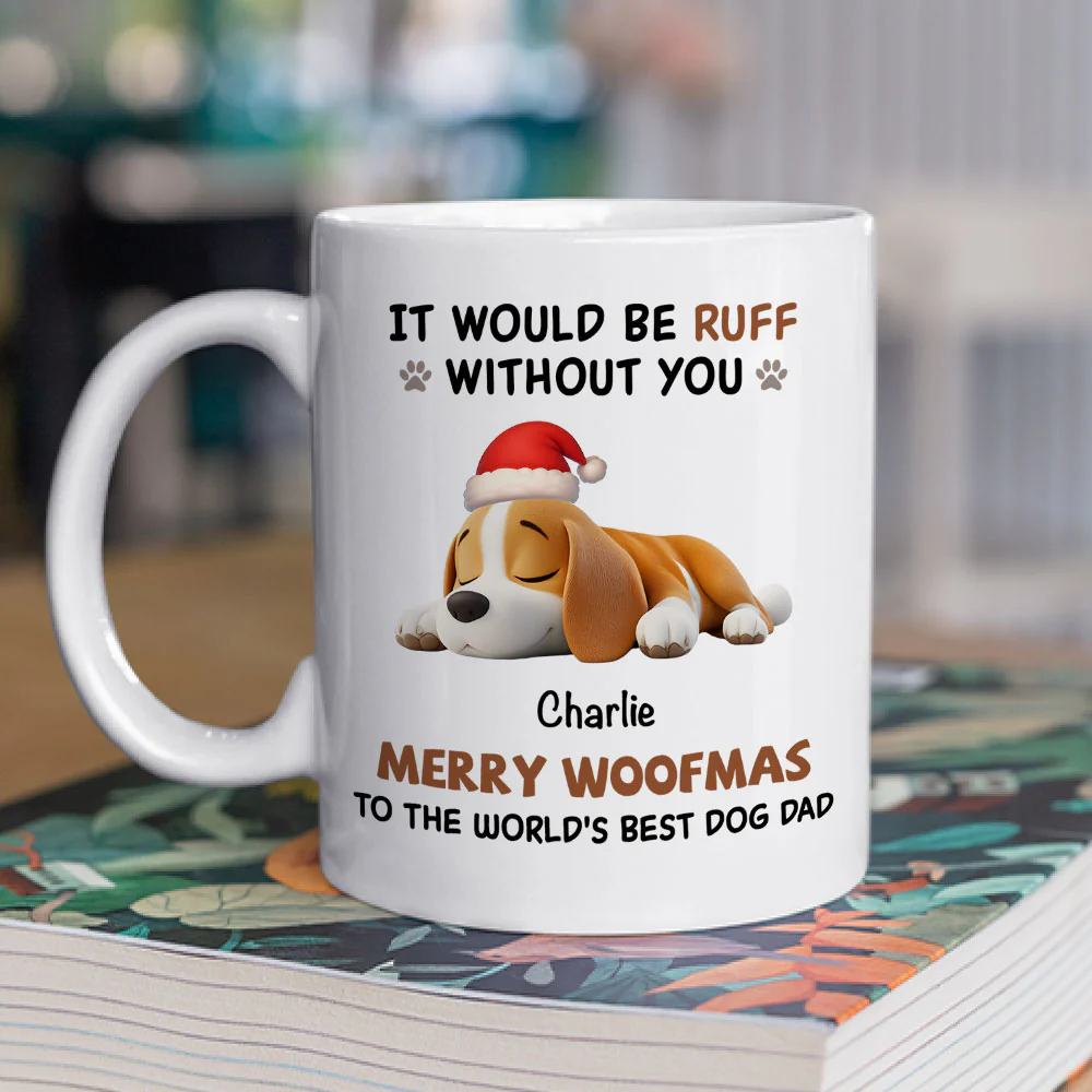 Rough Time Without You - Personalized Custom Coffee Mug - Image 3