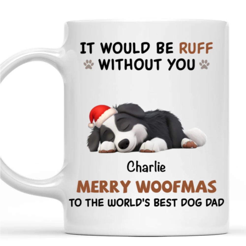 Rough Time Without You - Personalized Custom Coffee Mug - Image 8