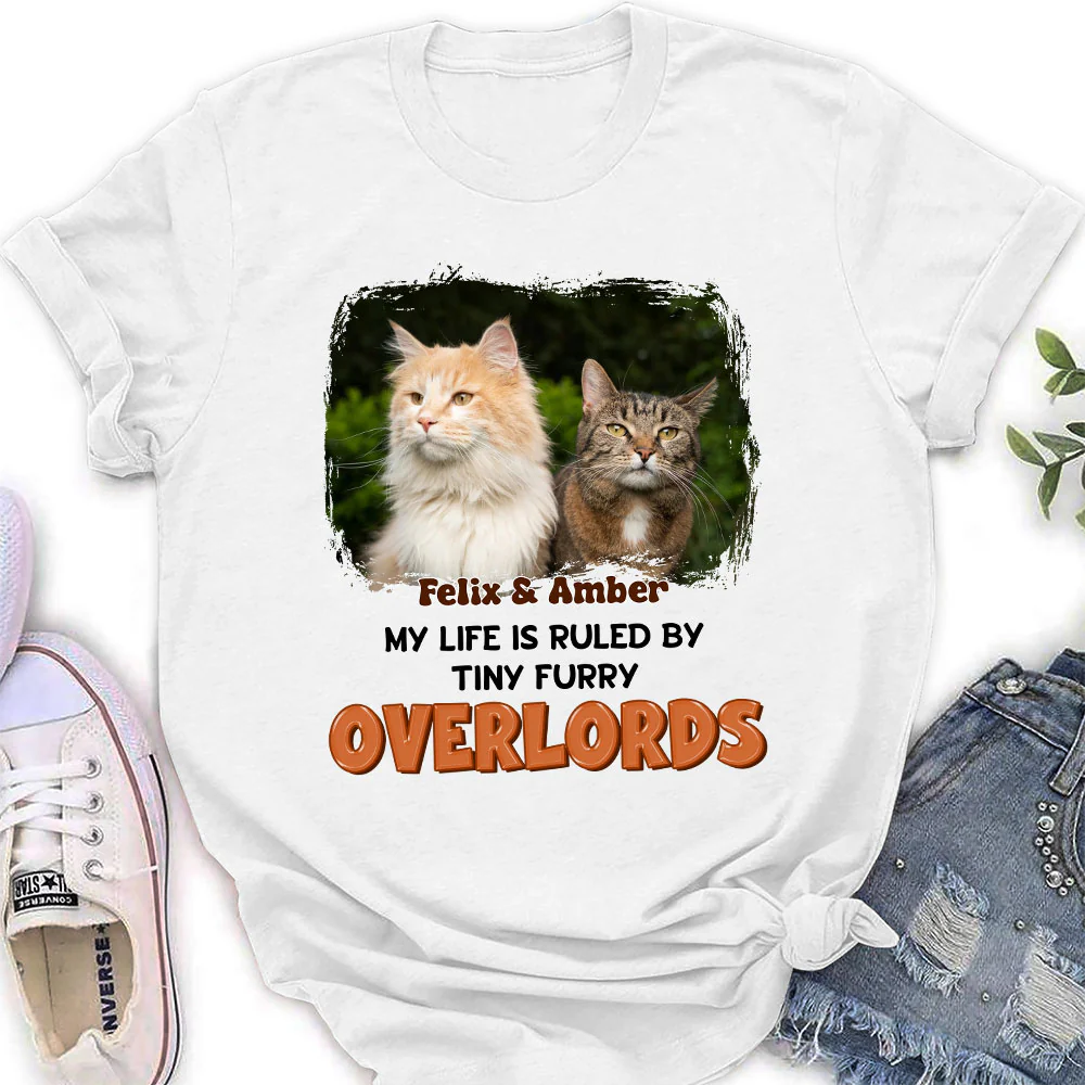 Ruled By Storybook Funny Cats Photo - Personalized Custom Women's T-Shirt