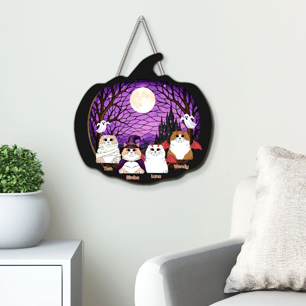Scare You Away - Personalized Custom Wood Sign - Image 3