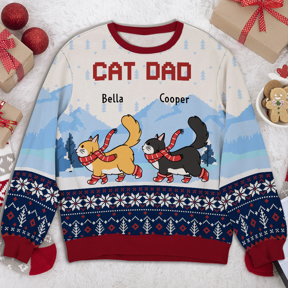Scratch You Till End - Personalized Custom All-Over-Print Sweatshirt