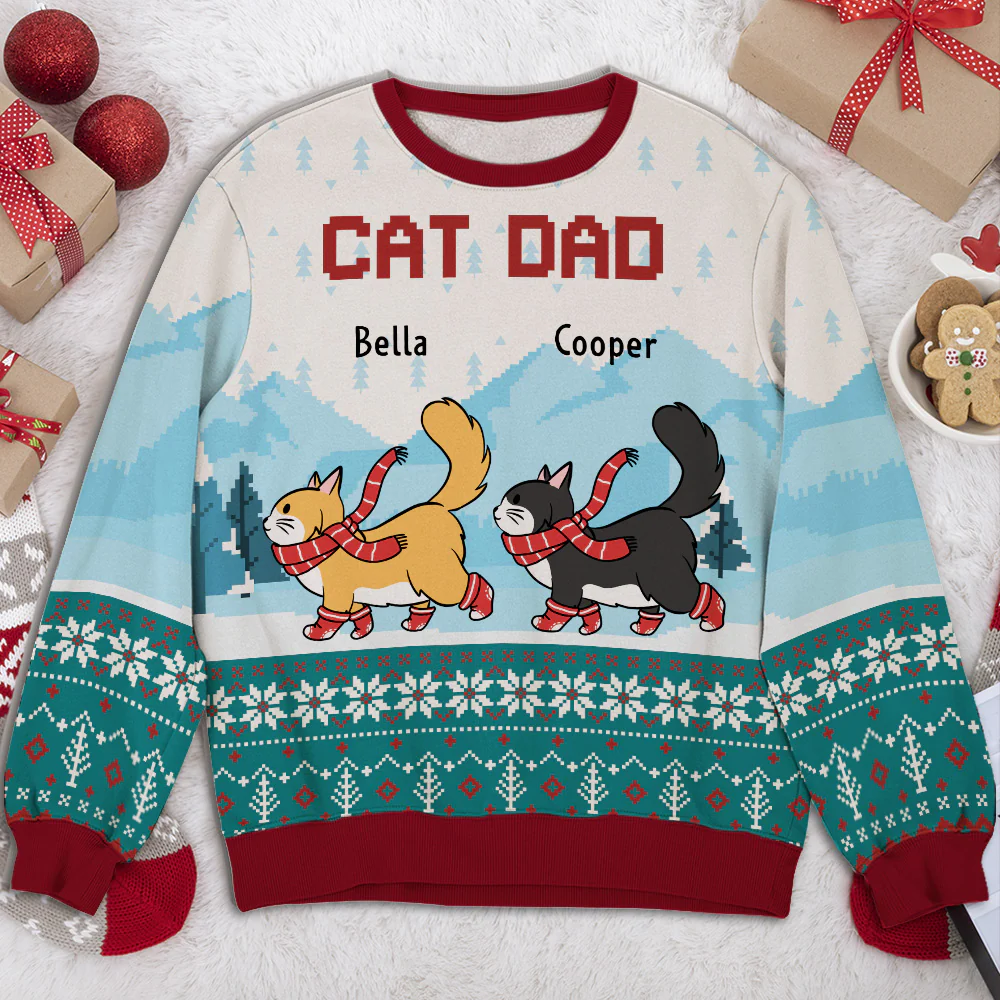 Scratch You Till End - Personalized Custom All-Over-Print Sweatshirt - Image 2