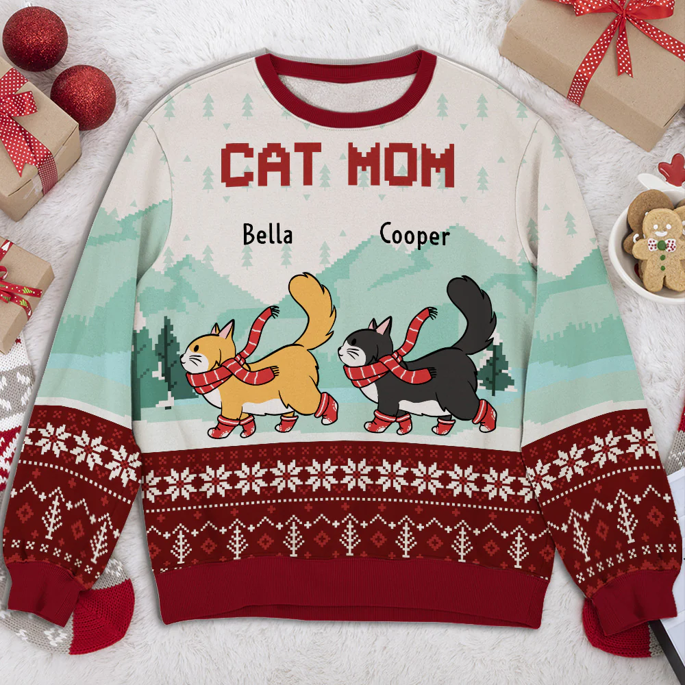 Scratch You Till End - Personalized Custom All-Over-Print Sweatshirt - Image 3