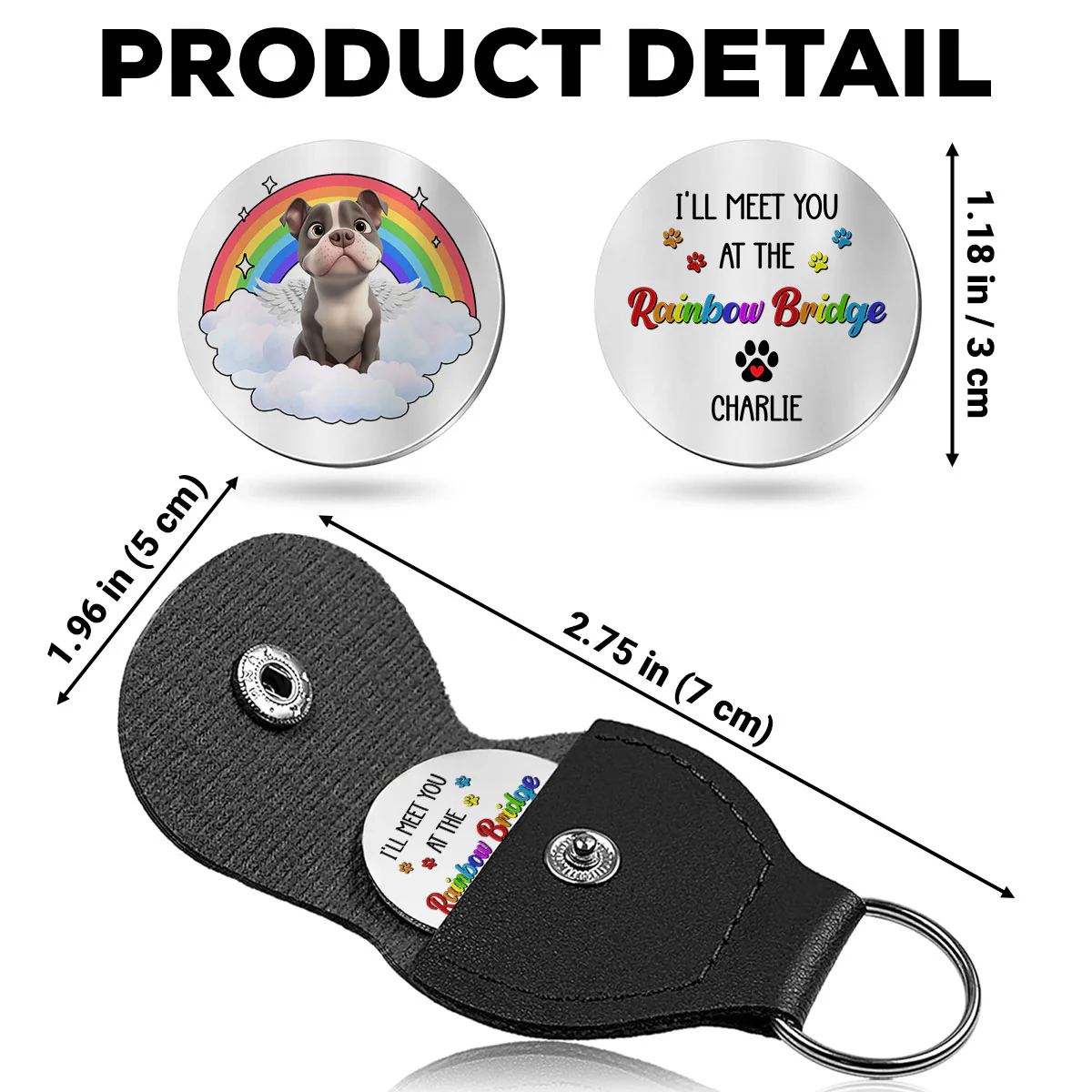 See You Again - Personalized Custom Pocket Hug - Image 6
