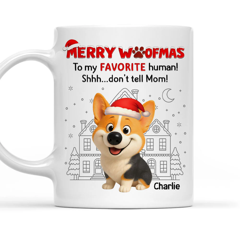 Shhh Dont Tell Mom Dad - Personalized Custom Coffee Mug