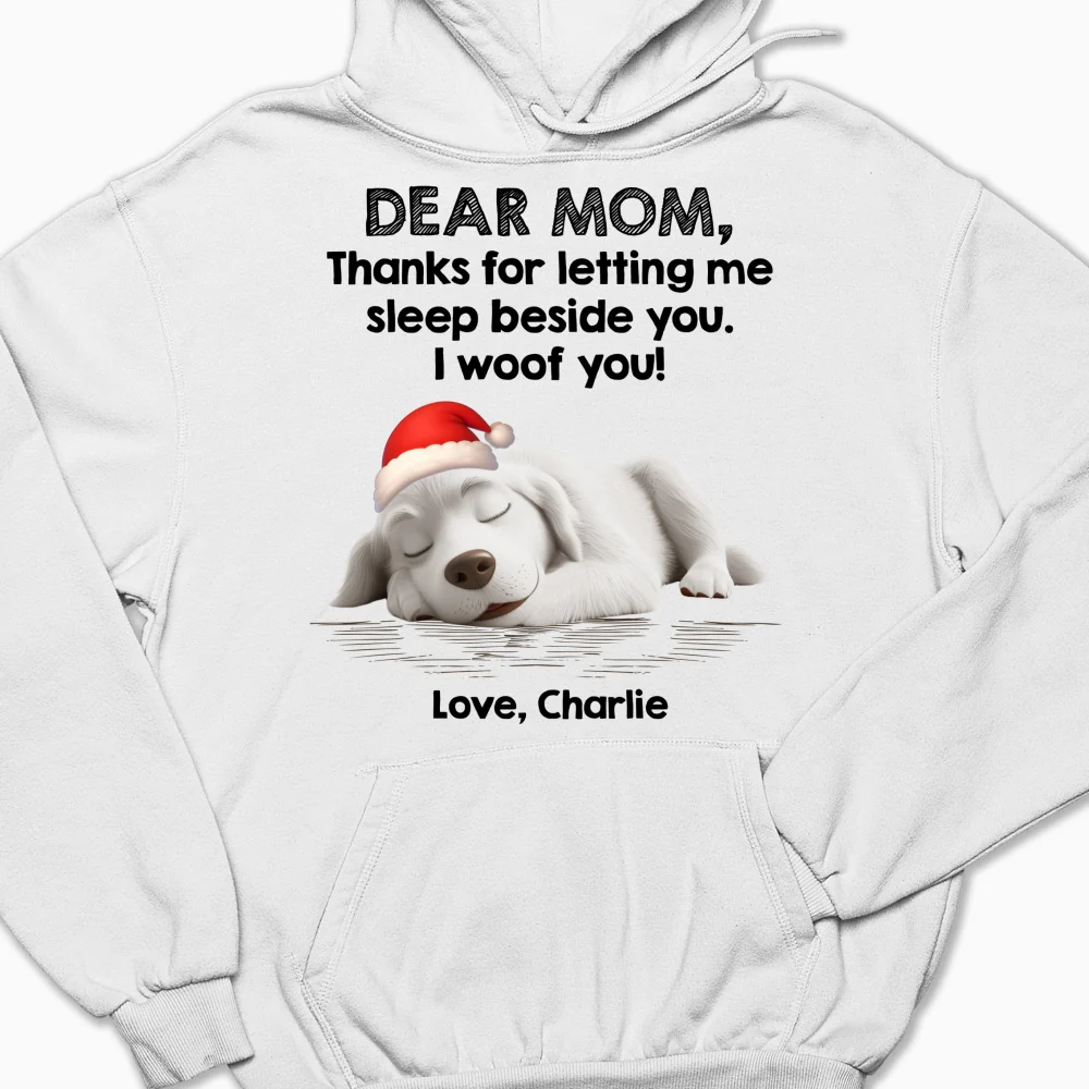 Sleep Beside Mom And Dad - Personalized Custom Hoodie - Image 4
