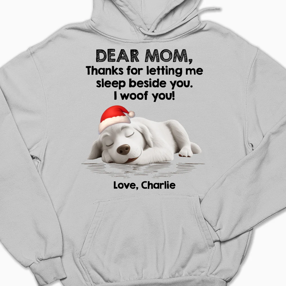 Sleep Beside Mom And Dad - Personalized Custom Hoodie - Image 5