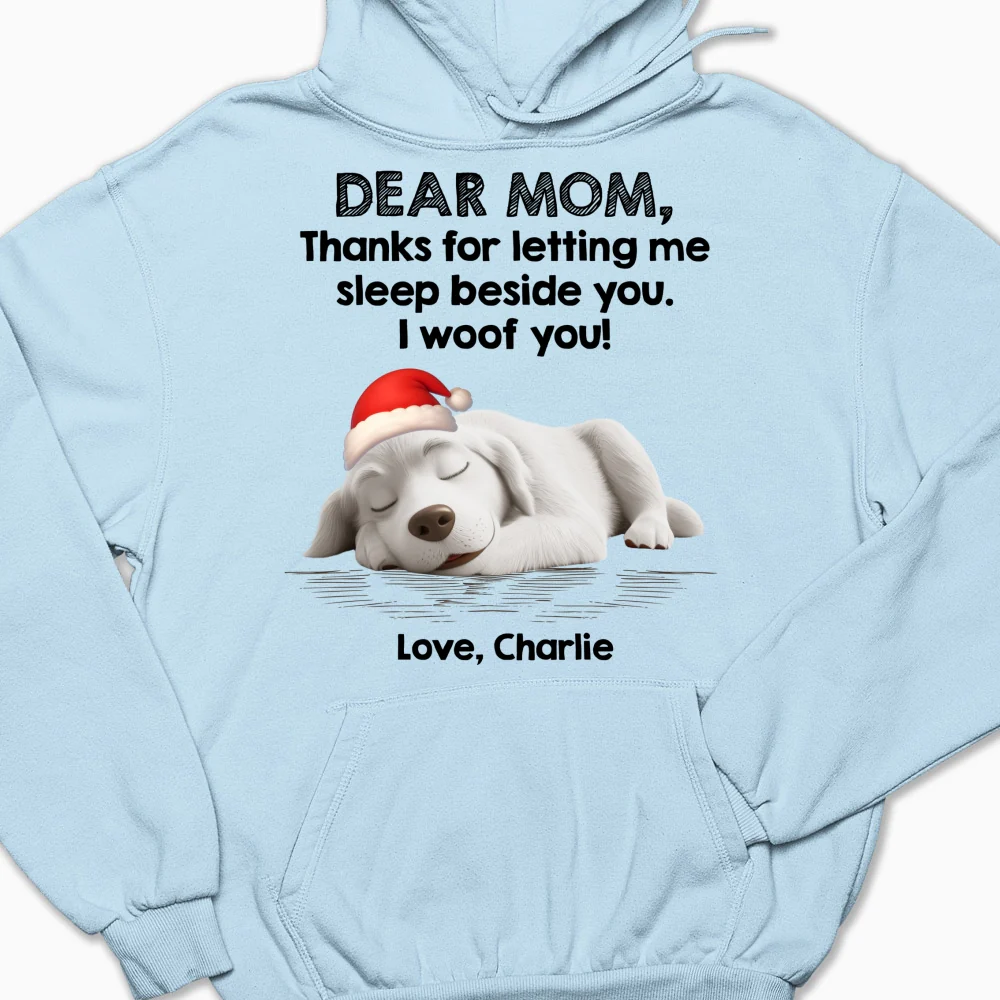 Sleep Beside Mom And Dad - Personalized Custom Hoodie - Image 6