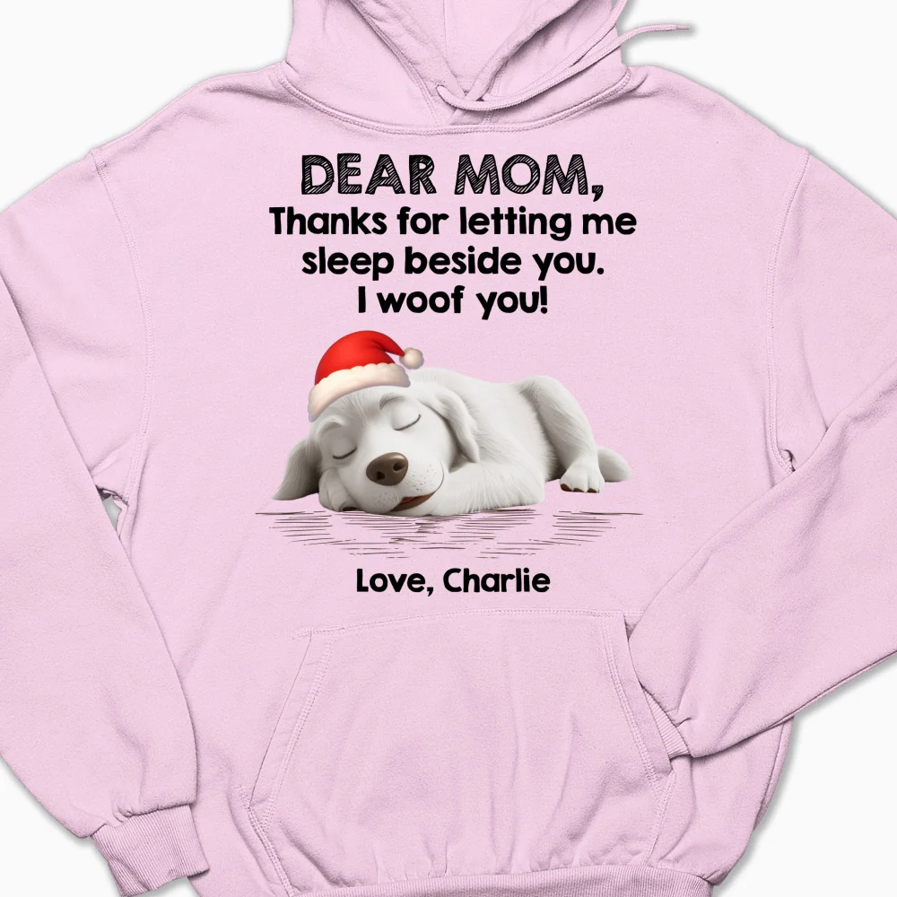 Sleep Beside Mom And Dad - Personalized Custom Hoodie - Image 7
