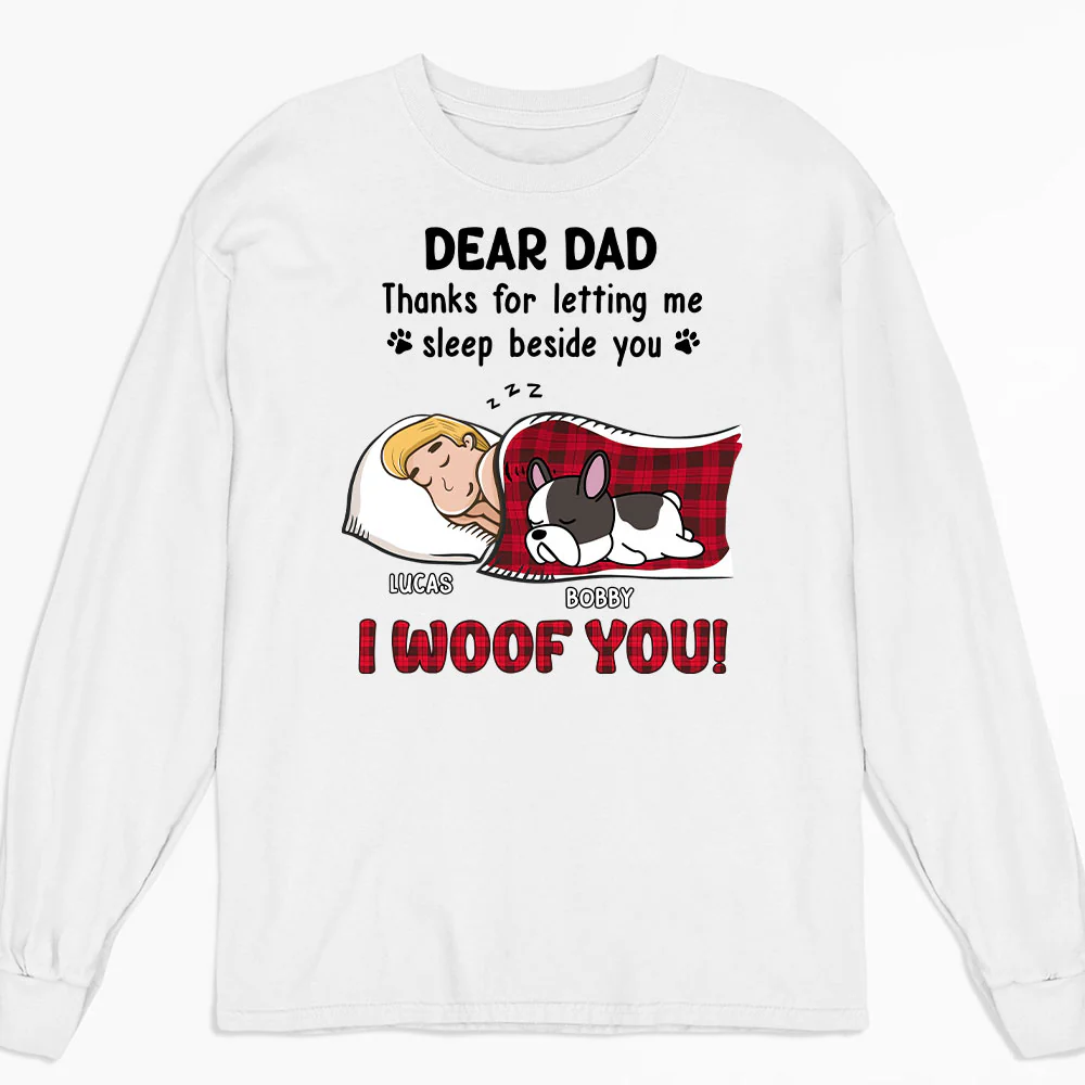 Sleep With You - Personalized Custom Long Sleeve T-Shirt
