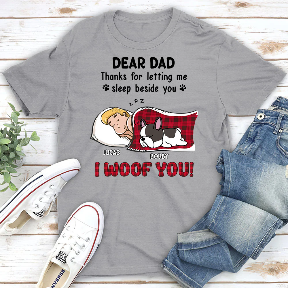 Sleep With You - Personalized Custom Unisex T-Shirt - Image 4